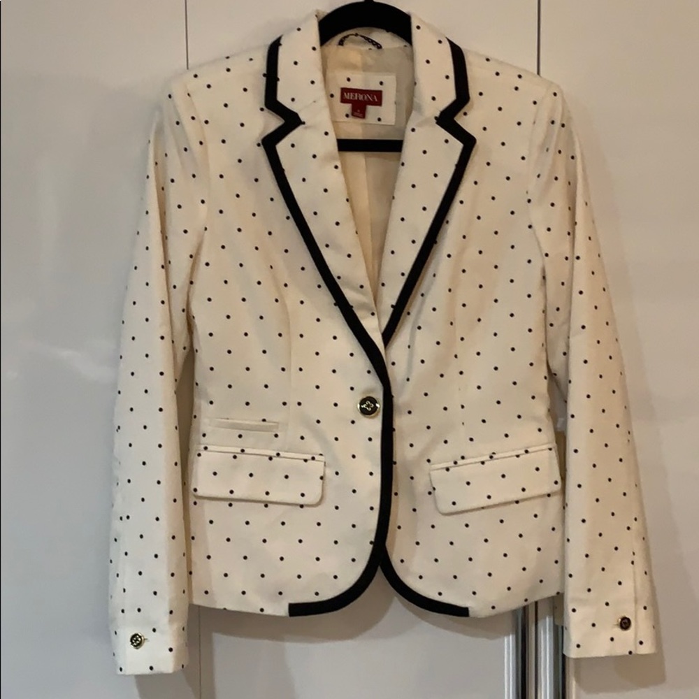 Polkadot blazer